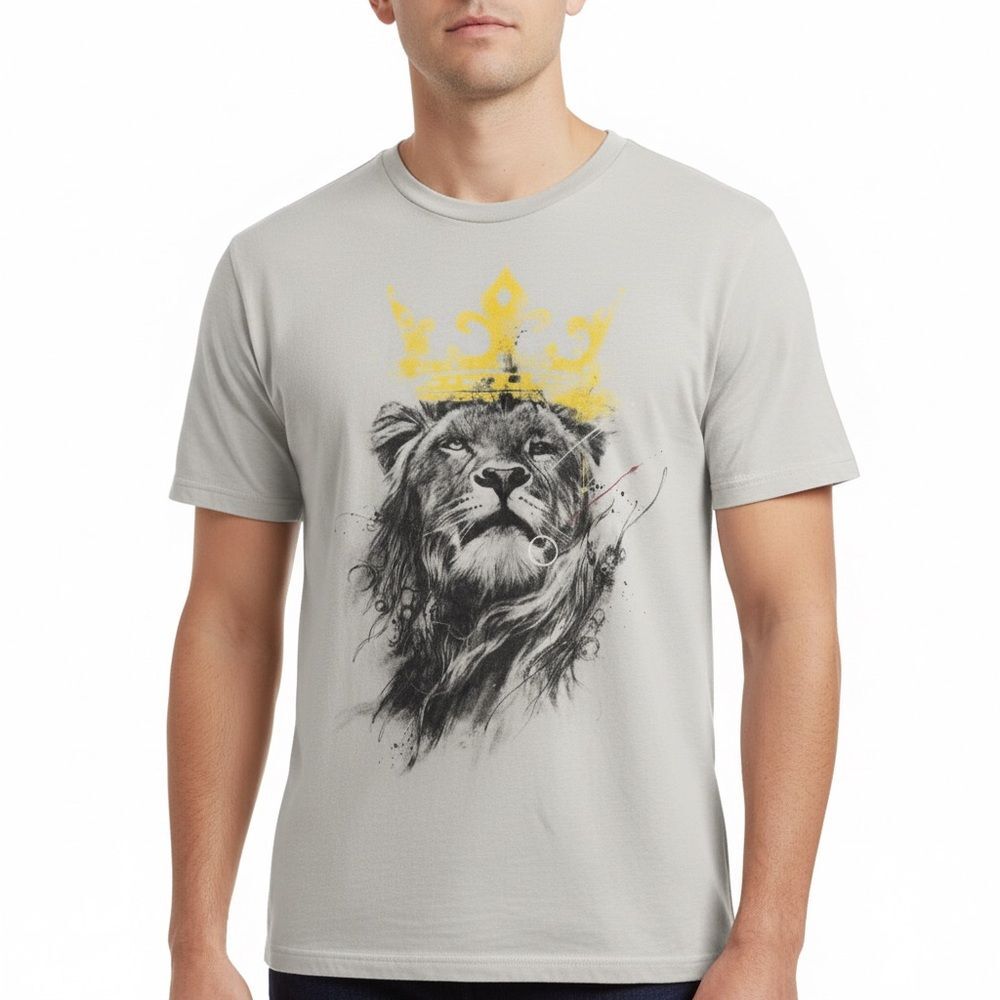 Design by Humans Lion King Graphic T-Shirt Size XL